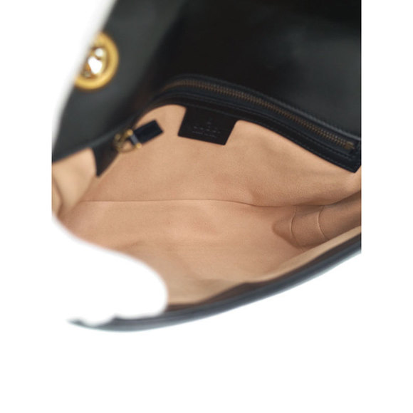 Gucci GG Marmont Small Shoulder Bag Chain Black - Picture 3 of 9